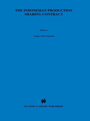 cover image of The Indonesian Production Sharing Contract--An Investor's Perspective